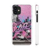 Graffiti Phone Case for Girls: Urban Chic with a Feminine Tw - Phone Case by Printify | Unique designs from ArteoDesign