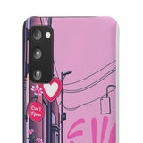 Graffiti Streetwear Phone Case for Girls - Soft, Bold Style