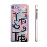 Graffiti Phone Case for Girls: Urban Chic Meets Feminine Sty - Phone Case by Printify | Unique designs from ArteoDesign