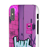 Graffiti Phone Case: Urban Chic for Girls with a Twist - Phone Case by Printify | Unique designs from ArteoDesign