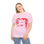 Hearts in Harmony - Romantic Unisex Tee for Love Celebration