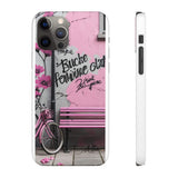 Graffiti Phone Case: Urban Chic with a Feminine Twist - Phone Case by Printify | Unique designs from ArteoDesign