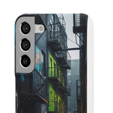 Graffiti-Inspired Phone Case: Urban Chic for Girls - Phone Case by Printify | Unique designs from ArteoDesign