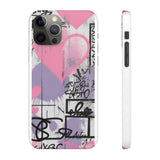 Urban Graffiti Chic Phone Case - Street Art for Girls