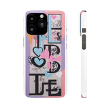 Graffiti Phone Case for Girls: Urban Chic Meets Feminine Sty - Phone Case by Printify | Unique designs from ArteoDesign