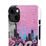 Graffiti Phone Case for Girls: Urban Chic with a Feminine Tw - Phone Case by Printify | Unique designs from ArteoDesign