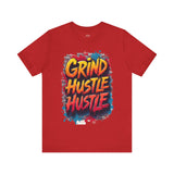 Grind Hustle Hustle T-Shirt – Bold Urban Streetwear Tee