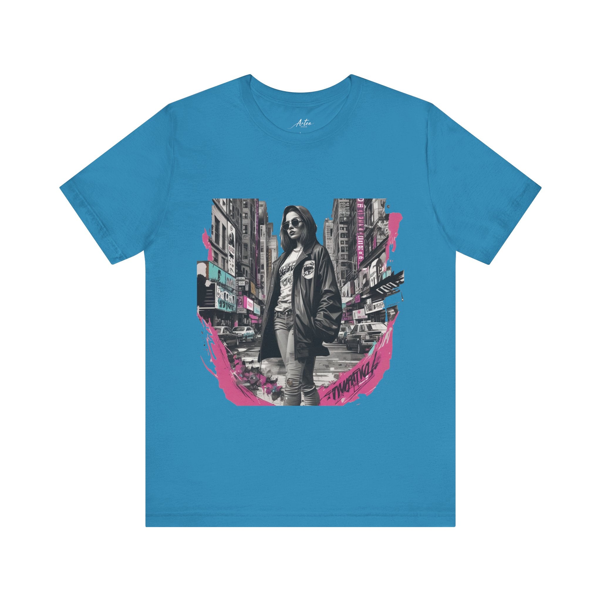 Revolutionary Style Tee - Women's Urban Graphic Streetwear 2025