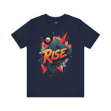 Rise T-Shirt – Motivational Urban Graphic Tee