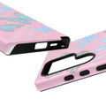 Y2K Butterfly Pink iPhone Case – Glitter Aesthetic