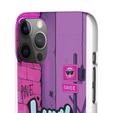 Graffiti Phone Case: Urban Chic for Girls with a Twist - Phone Case by Printify | Unique designs from ArteoDesign