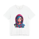 Hoodie Girl Graphic T-Shirt – Cool Urban Art Love Design