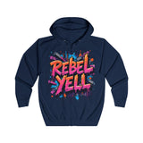 Women’s Rebel Yell Graffiti Hoodie - Bold Urban Streetwear