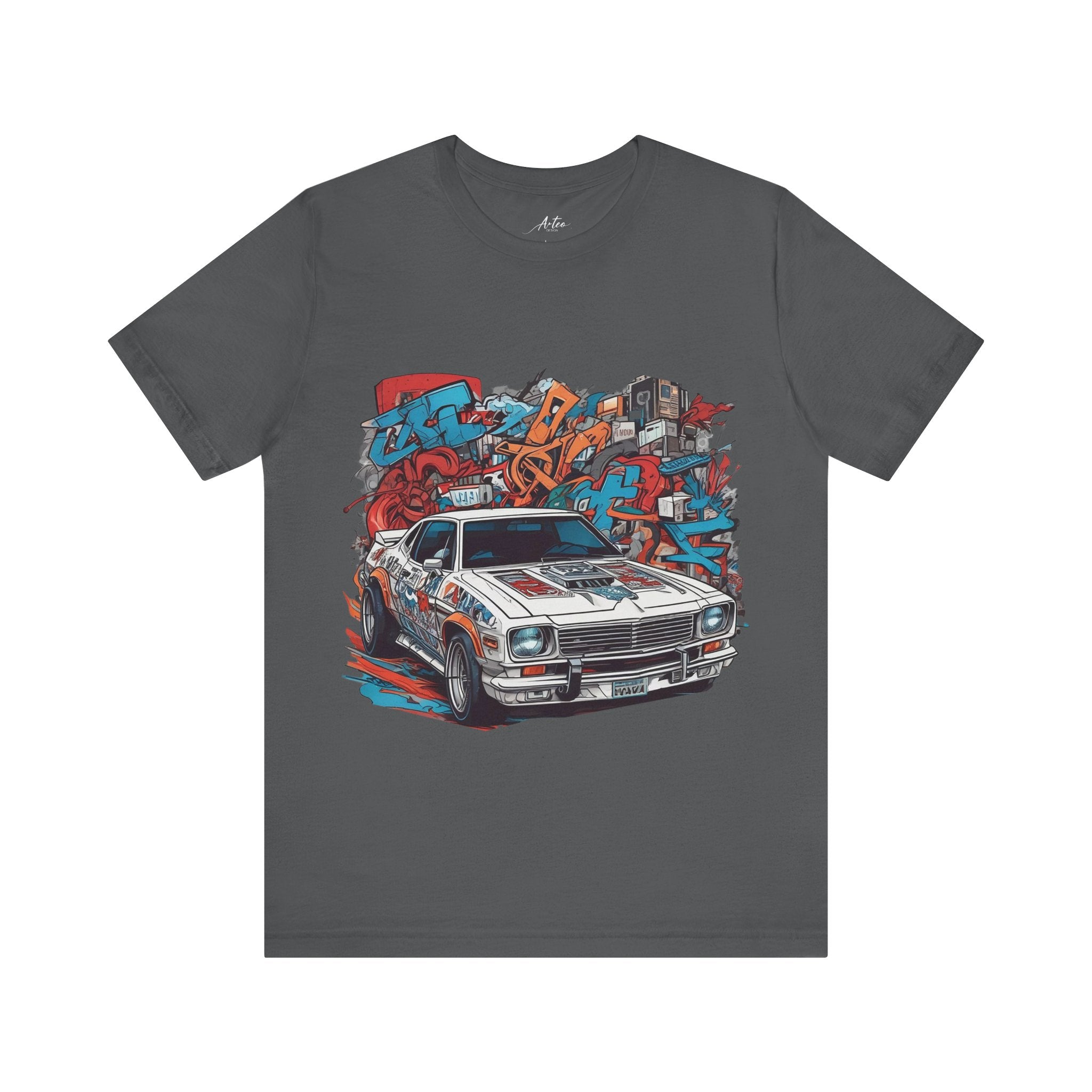 Premium Urban Car Tee - Hip-Hop Inspired Streetwear for Men