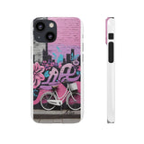 Graffiti Phone Case for Girls: Urban Chic with a Feminine Tw - Phone Case by Printify | Unique designs from ArteoDesign