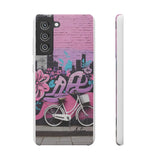 Graffiti Phone Case for Girls: Urban Chic with a Feminine Tw - Phone Case by Printify | Unique designs from ArteoDesign