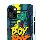 Street Art Graffiti Phone Case for Boys - Edgy Urban Style