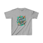 Just Land Boys T-Shirt - Skateboarding Graphic Tee for Ages 3-12