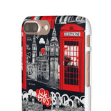 Edgy London Street Art Graffiti Phone Case for Boys