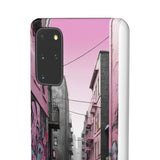 Stylish Graffiti Phone Case for Girls - Urban Elegance Design