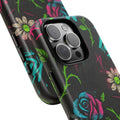 Urban Floral Graffiti Phone Case – Neon Street Art Vibes for iPhone & Samsung