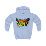 Game On Kids Hoodie - Bold Graphic Design for Young Gamers