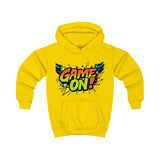 Game On Kids Hoodie - Bold Graphic Design for Young Gamers