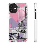 Graffiti-Inspired Phone Case: London Skyline for Girls - Phone Case by Printify | Unique designs from ArteoDesign