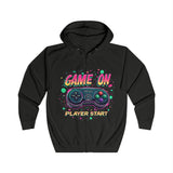 "Game On" Retro Gaming Hoodie – Classic Controller Design