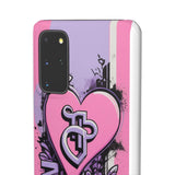 Graffiti Phone Case: Urban Chic for Girls with London Skylin - Phone Case by Printify | Unique designs from ArteoDesign