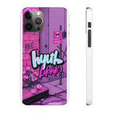 Urban Graffiti Chic Phone Case - Cool Street Style for Girls