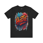 Hustle Tee - Bold Graffiti Streetwear with Vibrant Vibes