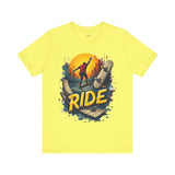 Men's Skateboarding Ride Graphic T-Shirt - Urban Style