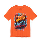 Grind Hustle T-Shirt – Motivational Streetwear Graphic Tee