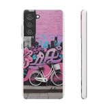 Graffiti Phone Case for Girls: Urban Chic with a Feminine Tw - Phone Case by Printify | Unique designs from ArteoDesign