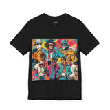 Retro Throwback T-Shirts: Men's Urban Streetwear Collection - T-Shirt by Printify | Unique designs from ArteoDesign