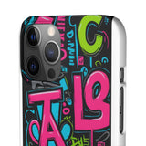 Graffiti Phone Case for Girls: Urban Chic Meets Street Style - Phone Case by Printify | Unique designs from ArteoDesign