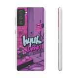 Urban Graffiti Chic Phone Case - Cool Street Style for Girls