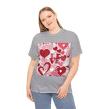 Valentine’s Day Heart Love Graphic T-Shirt