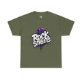 Rock the Streets Mic Tee | Music Street Art Shirt