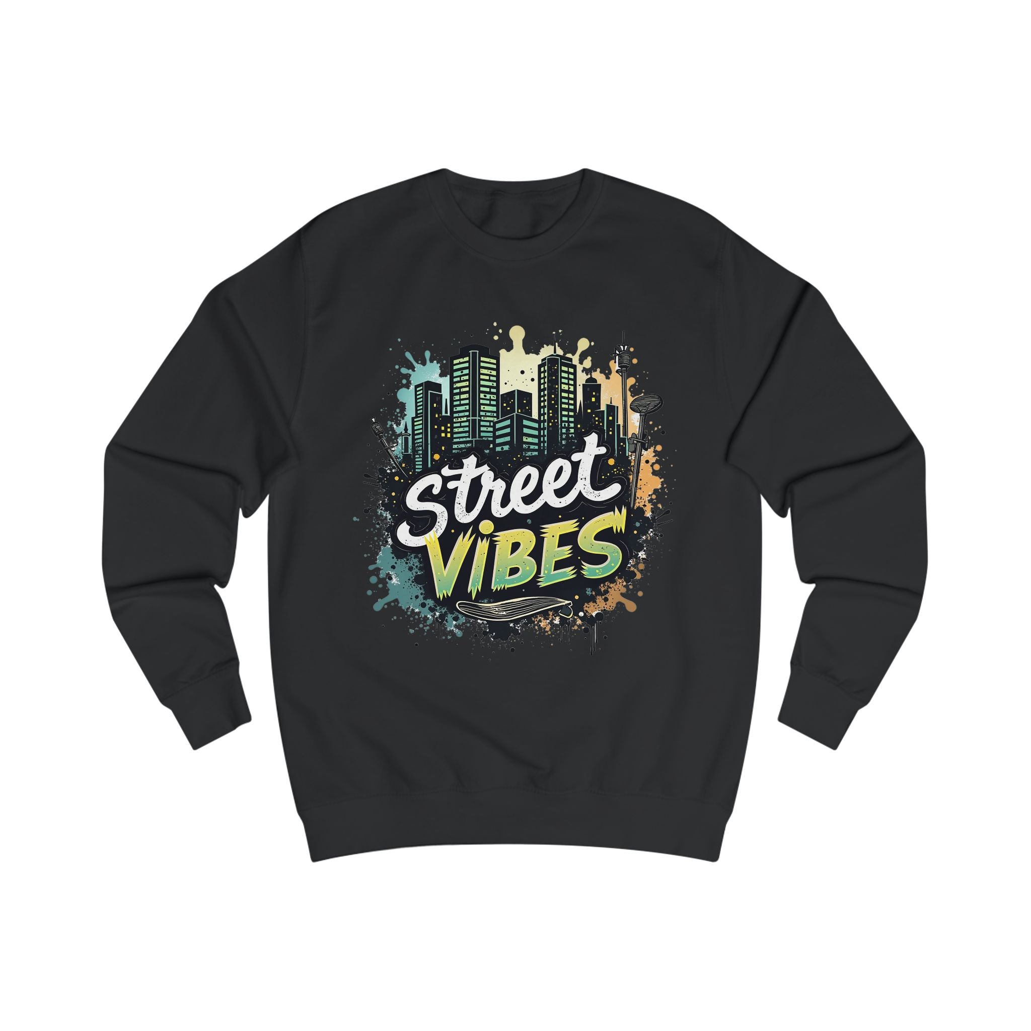 Men's Street Vibes Sweatshirt | Urban Skyline Style