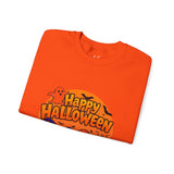 Happy Halloween Sweatshirt – Ghosts & Pumpkins Graphic