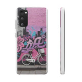 Graffiti Phone Case for Girls: Urban Chic with a Feminine Tw - Phone Case by Printify | Unique designs from ArteoDesign