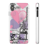 Urban Graffiti Chic Phone Case - Street Art for Girls