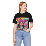 Retro Vibes: Women's Throwback T-Shirts with Bold '80s-'9 - T-Shirt by Printify | Unique designs from ArteoDesign