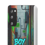 Urban Graffiti Phone Case - Gritty Streetwear for Boys