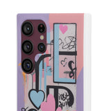 Graffiti Street Art-Inspired Phone Case for Girls