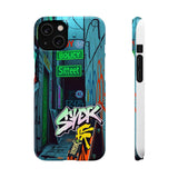 Graffiti-Inspired Phone Case for Girls: Urban Chic Style - Phone Case by Printify | Unique designs from ArteoDesign