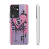 Graffiti Phone Case: Urban Chic for Girls with London Skylin - Phone Case by Printify | Unique designs from ArteoDesign