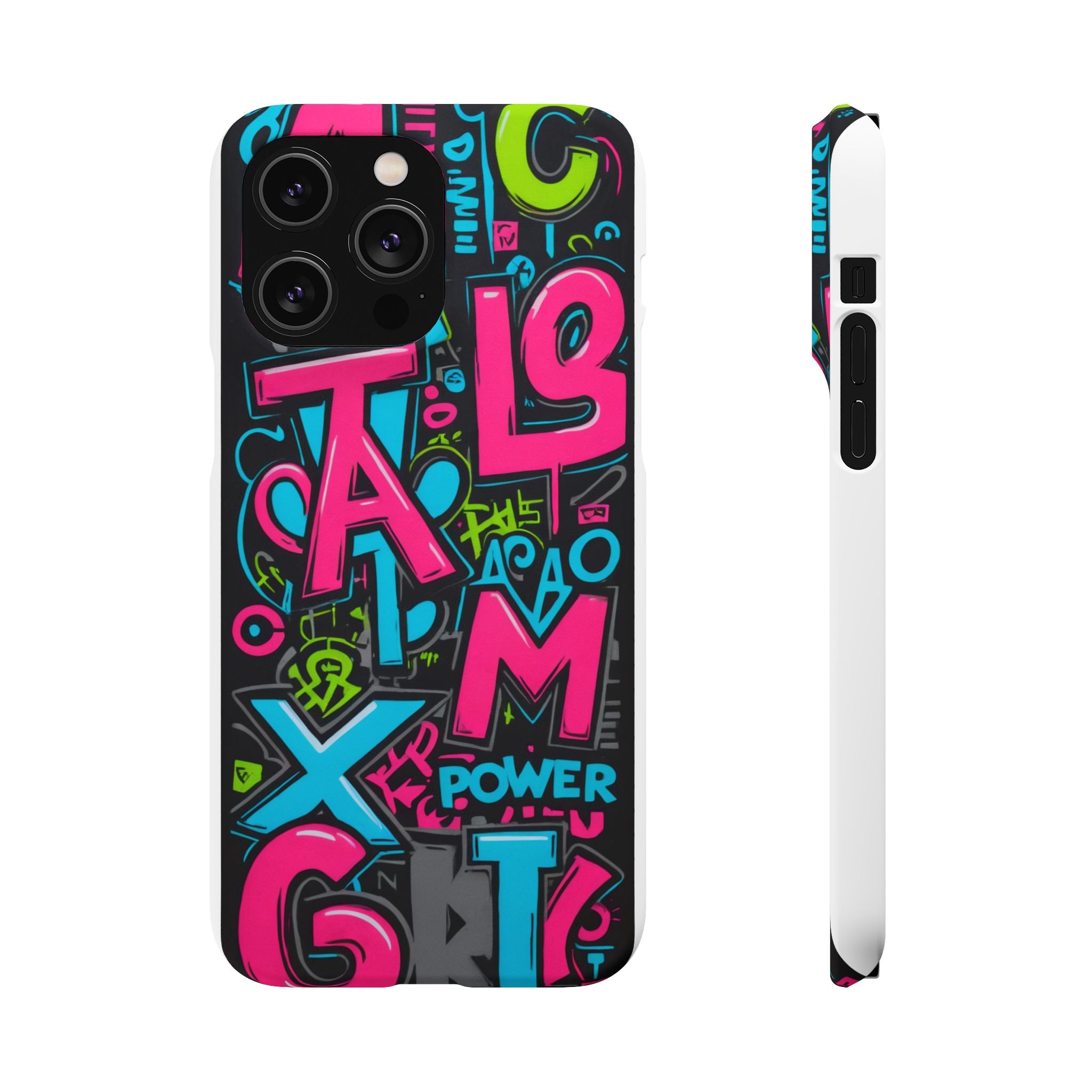 Graffiti Design Phone Case - Urban Fashion for Boys